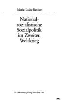 Tapa de Nationalsozialistische Sozialpolitik im Zweiten Weltkrieg