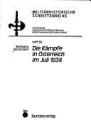 Tapa de Die Kämpfe in Österreich im Juli 1934