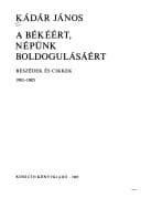 Tapa de A békéért, népünk boldogulásáért