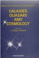 Tapa de Galaxies, quasars, and cosmology