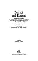 Tapa de Zwingli und Europa