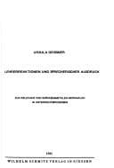 Tapa de Lehrerreaktionen und sprecherischer Ausdruck