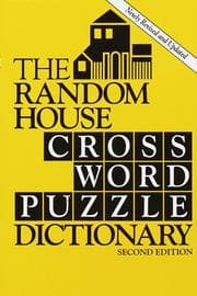Tapa de The Random House crossword puzzle dictionary.