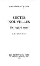 Tapa de Sectes nouvelles