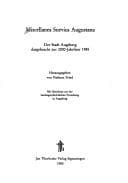 Tapa de Miscellanea Suevica Augustana