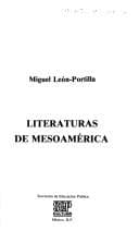 Tapa de Literaturas de Mesoamérica