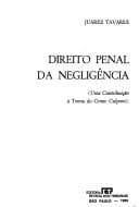 Tapa de Direito penal da negligência