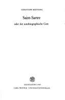 Tapa de Saint-Sartre oder der autobiographische Gott