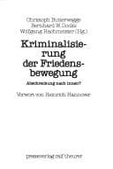 Tapa de Kriminalisierung der Friedensbewegung