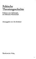 Tapa de Politische Theoriengeschichte
