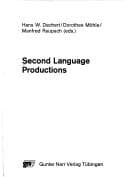 Tapa de Second language productions