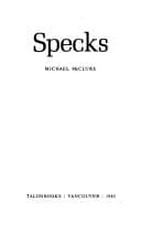 Tapa de Specks