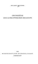 Tapa de Grundzüge der altägyptischen Religion