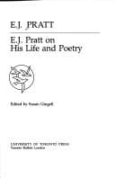 Tapa de E.J. Pratt on his life and poetry