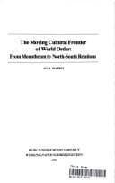 Tapa de The moving cultural frontier of world order