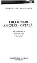 Tapa de Diccionari anglès-català