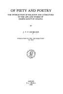 Tapa de Of piety and poetry