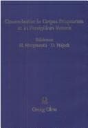 Tapa de Concordantiae in Corpus Priapeorum et in Pervigilium Veneris