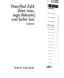 Tapa de Aber nein, sagte Bakunin und lachte laut