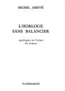 Tapa de L' horloge sans balancier