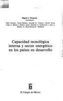 Tapa de Capacidad tecnológica interna y sector energético en los países en desarrollo