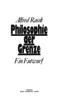 Tapa de Philosophie der Grenze