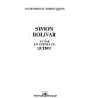 Tapa de Simon Bolivar