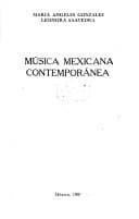 Tapa de Música mexicana contemporánea