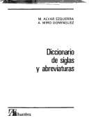 Tapa de Diccionario de siglas y abreviaturas
