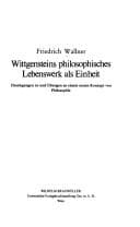 Tapa de Wittgensteins philosophisches Lebenswerk als Einheit