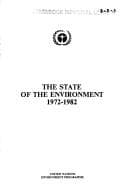 Tapa de The State of the environment, 1972-1982