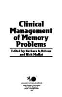 Tapa de Clinical management of memory problems