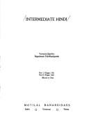 Tapa de Intermediate Hindi