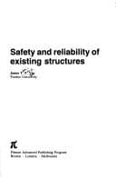 Tapa de Safety and reliability of existing structures