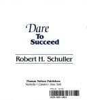 Tapa de Dare to succeed