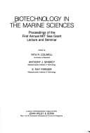 Tapa de Biotechnology in the marine sciences