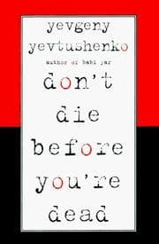 Tapa de Don't die before you're dead