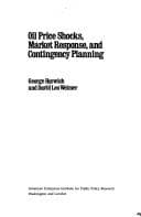 Tapa de Oil price shocks, market response, and contingency planning