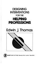 Tapa de Designing interventions for the helping professions