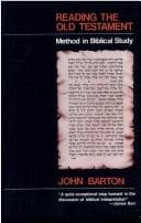 Tapa de Reading the Old Testament