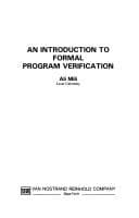 Tapa de An introduction to formal program verification