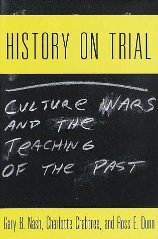 Tapa de History on trial