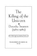 Tapa de The killing of the unicorn