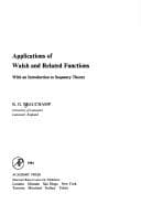 Tapa de Applications of Walsh and related functions, with an introduction to sequency theory
