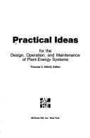 Tapa de Practical ideas for the design, operation, and maintenance of plant energysystems
