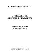 Tapa de Over all the obscene boundaries