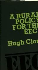 Tapa de A rural policy for the EEC?