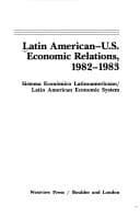 Tapa de Latin American-U.S. economic relations, 1982-1983