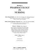 Tapa de Mosby's pharmacology in nursing