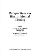 Tapa de Perspectives on bias in mental testing
